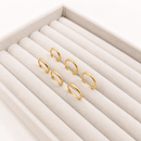 Trio Argola Fina Dourado